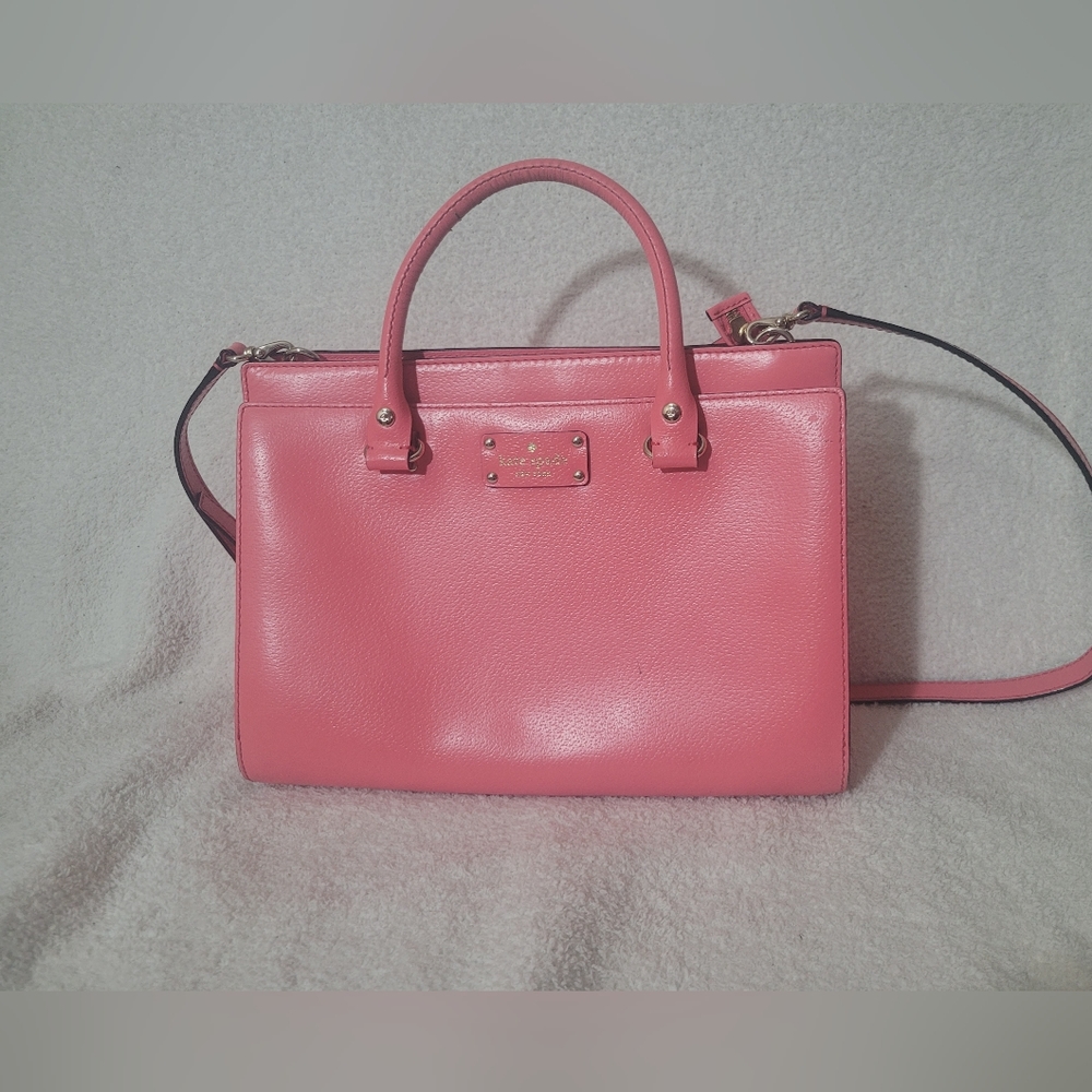 Kate Spade pink pre loved bag